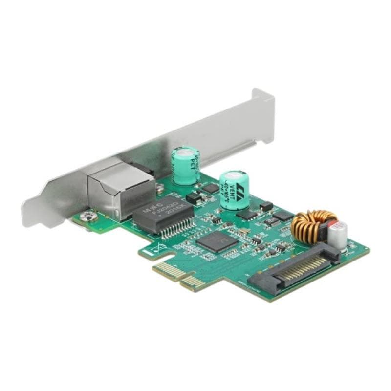 DELOCK PCIe x1 K 1xRJ45 2,5GB LAN PoE | 89139