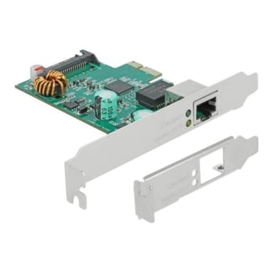 DELOCK PCIe x1 K 1xRJ45 2,5GB LAN PoE | 89139