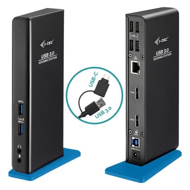 I-TEC USB 3.0/USB-C Dual HDMI Docking Station