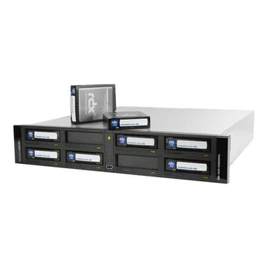 TANDBERG 8945-RDX QuikStation 8 RM 8-bay 2x10GB 2U