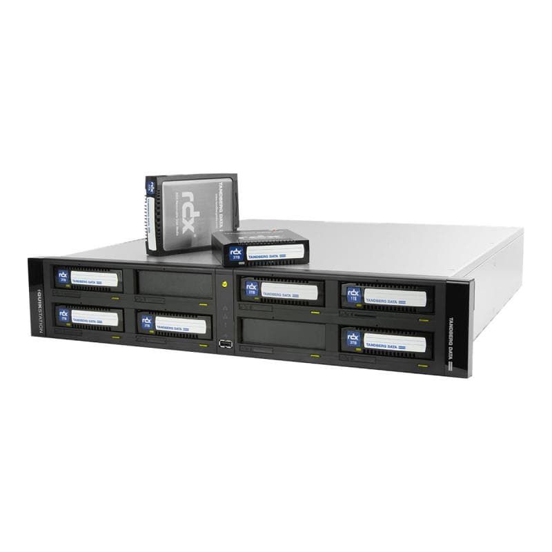TANDBERG 8945-RDX QuikStation 8 RM 8-bay 2x10GB 2U
