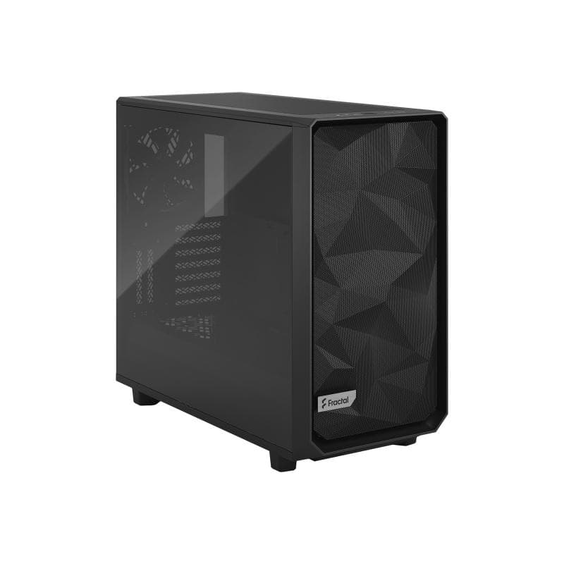 FRACTAL DESIGN Meshify 2 Black TG Light Tint Midi-Tower, Tempered Glass, schwarz