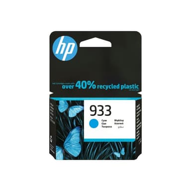 HP 933 - 4 ml - Cyan - Original - Tintenpatrone - für Officejet 6100, 6600 H711a, 6700, 7110, 7510,