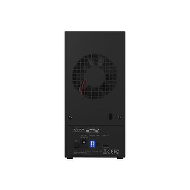 RAIDSONIC ICY BOX IB-RD3621-C31 2x 2.5/ 3.5 HDD, 1x USB 3.1 (Gen 2)