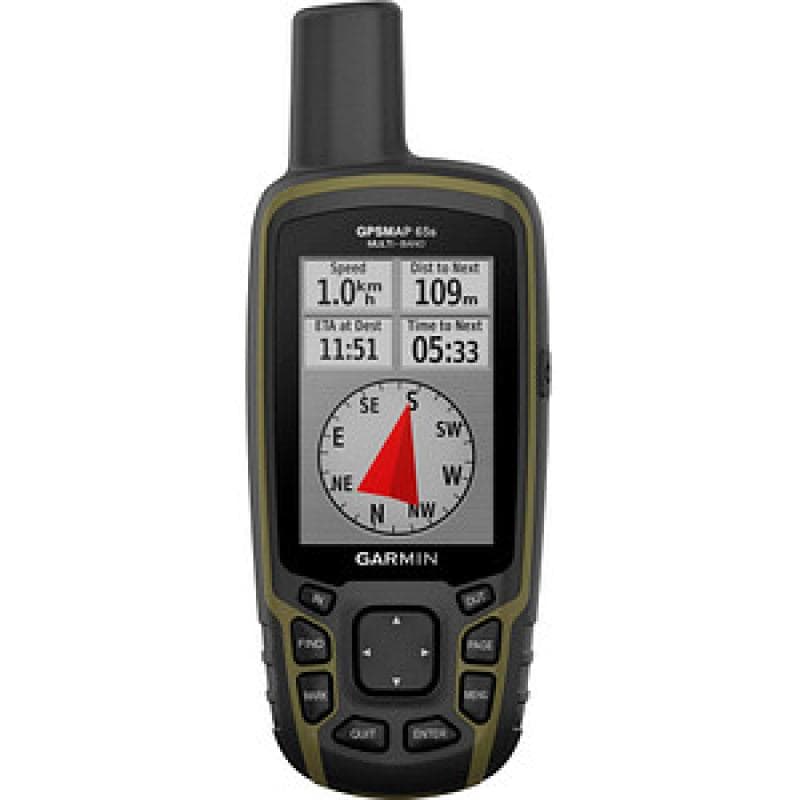 GARMIN GPSMAP 65s schwarz/olivgrün