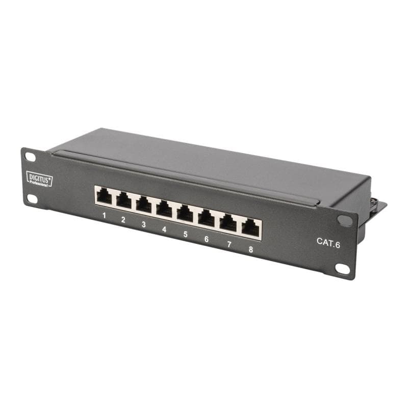 DIGITUS Netzwerk-Set 254 mm (10″) - 9HE, 312 x 300 mm (B x T)