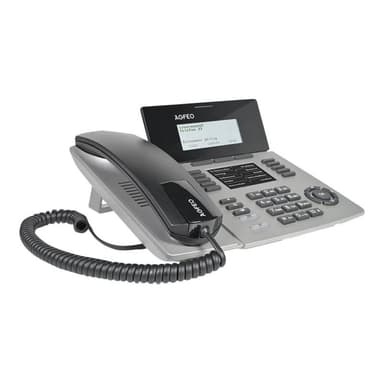 AGFEO Systemtelefon ST54 IP SENSORfon silber