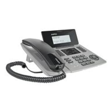 AGFEO Systemtelefon ST54 IP SENSORfon silber