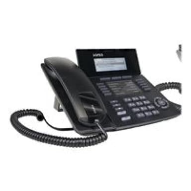 AGFEO Systemtelefon ST54 IP SENSORfon schwarz
