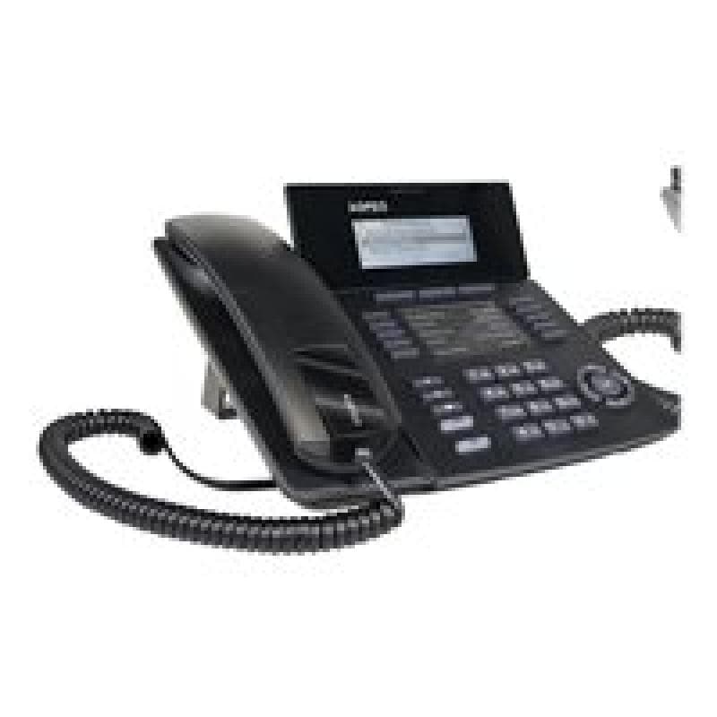 AGFEO Systemtelefon ST54 IP SENSORfon schwarz