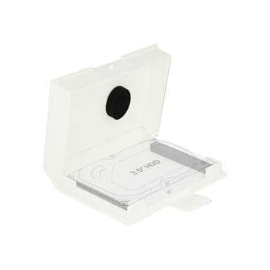 DELOCK Schutzbox für 3,5 Zoll HDD weiß