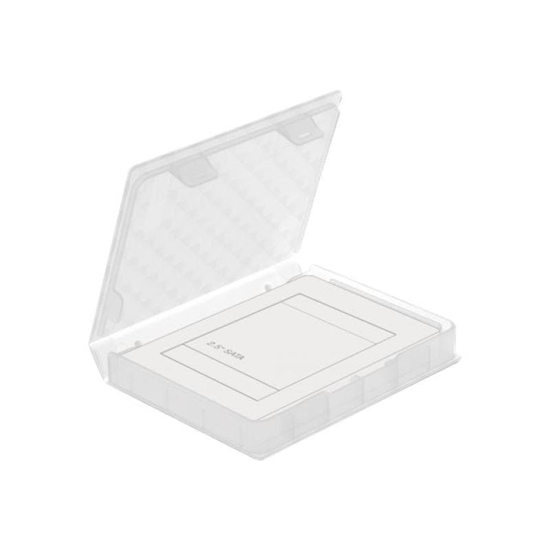 DELOCK Schutzbox für 2,5 Zoll HDD / SSD transparent