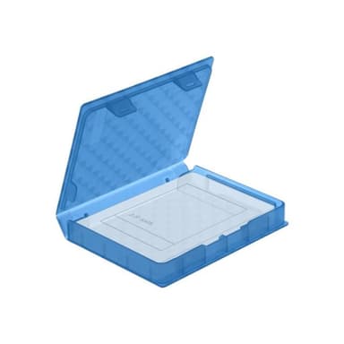 DELOCK Schutzbox für 2,5 Zoll HDD / SSD blau