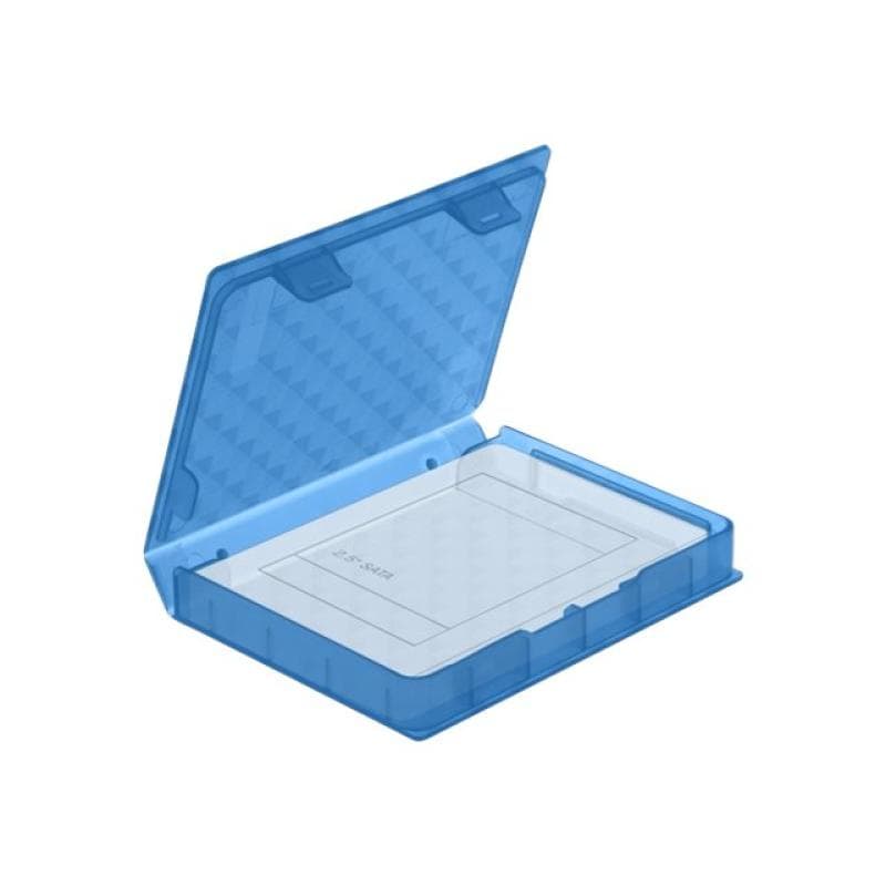 DELOCK Schutzbox für 2,5 Zoll HDD / SSD blau
