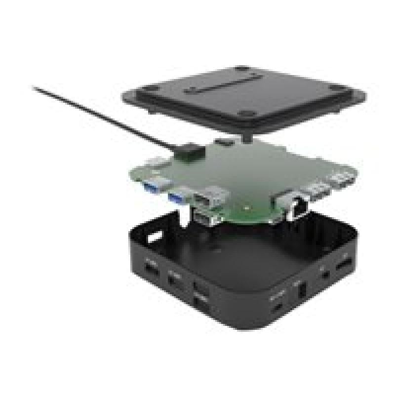 I-TEC USB-C Dual Display Docking Station with Power Delivery - Dockingstation - 2 x DP