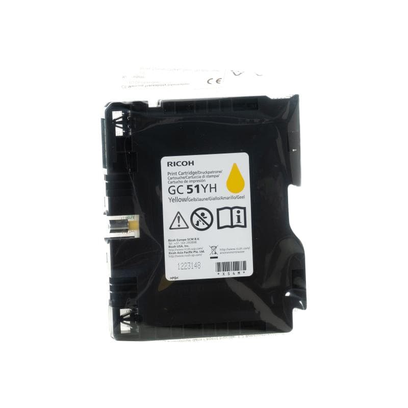 RICOH GC 51YH - Hohe Ergiebigkeit - Gelb - Original - Tintenpatrone - für Ricoh SG 3210DNw (405865)