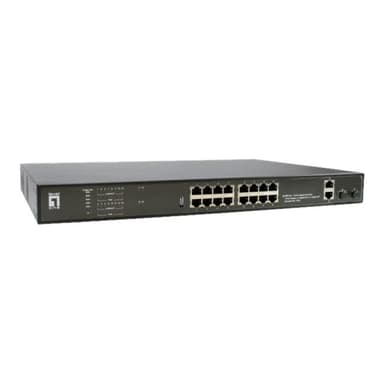 LEVELONE Switch 20x GE GEP-2021 270W 16xPo