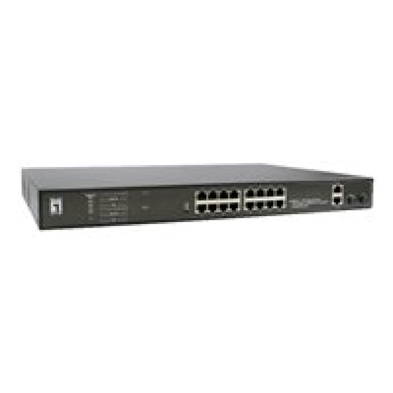 LEVELONE Switch 20x GE GEP-2021 270W 16xPo