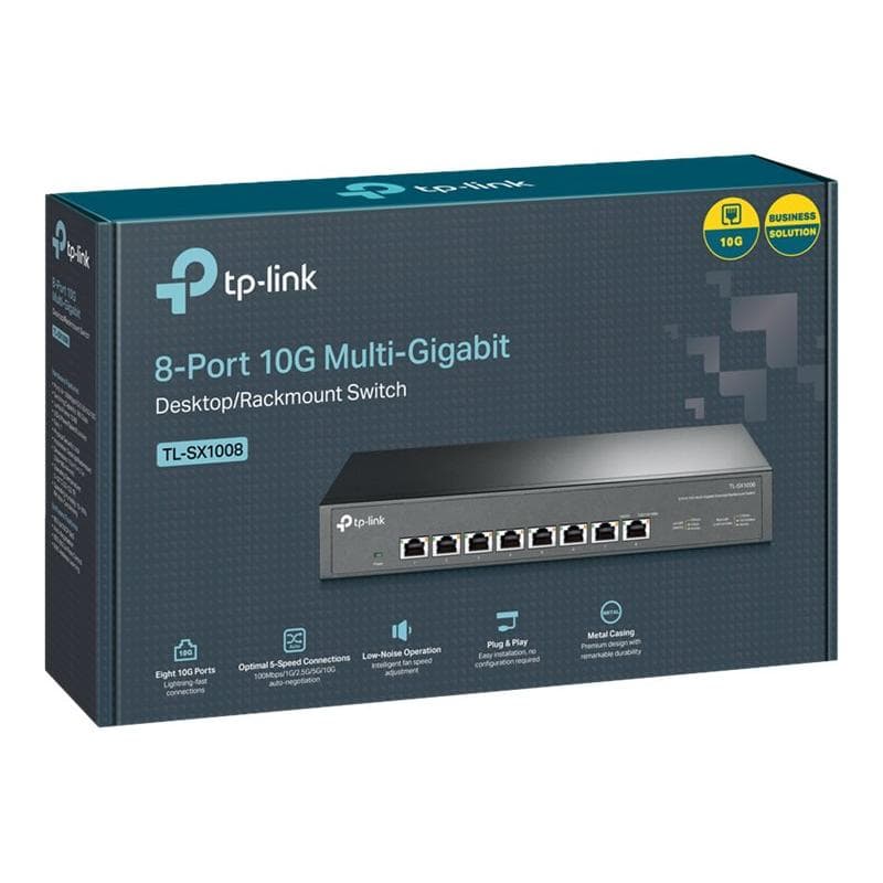 TP-LINK 8-Port 10G Multi-Gigabit Switch