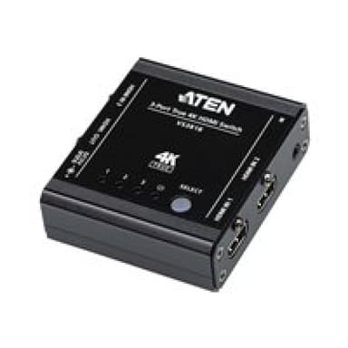 ATEN VS381B Video-Switch, 3-Port True 4K HDMI Switch