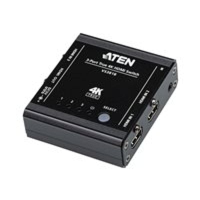 ATEN VS381B Video-Switch, 3-Port True 4K HDMI Switch