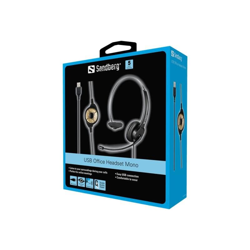 SANDBERG USB Office Headset Mono