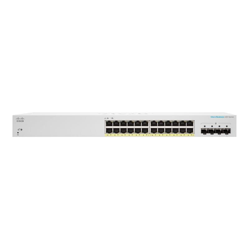CISCO SYSTEMS CBS220 SMART 24-PORT GE POE