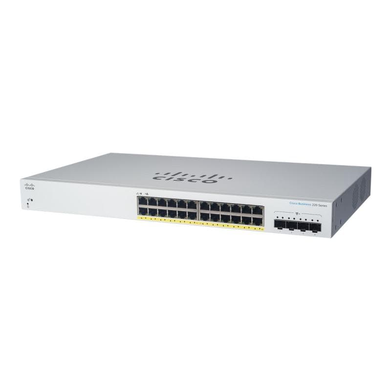 CISCO SYSTEMS CBS220 SMART 24-PORT GE POE