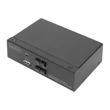 DIGITUS DS-12870 2-Port KVM-Switch Single-Display