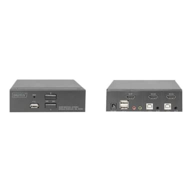 DIGITUS DS-12870 2-Port KVM-Switch Single-Display