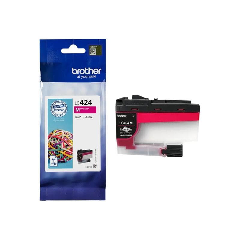 BROTHER LC-424M Tintenpatrone magenta (ca. 750 Seiten)