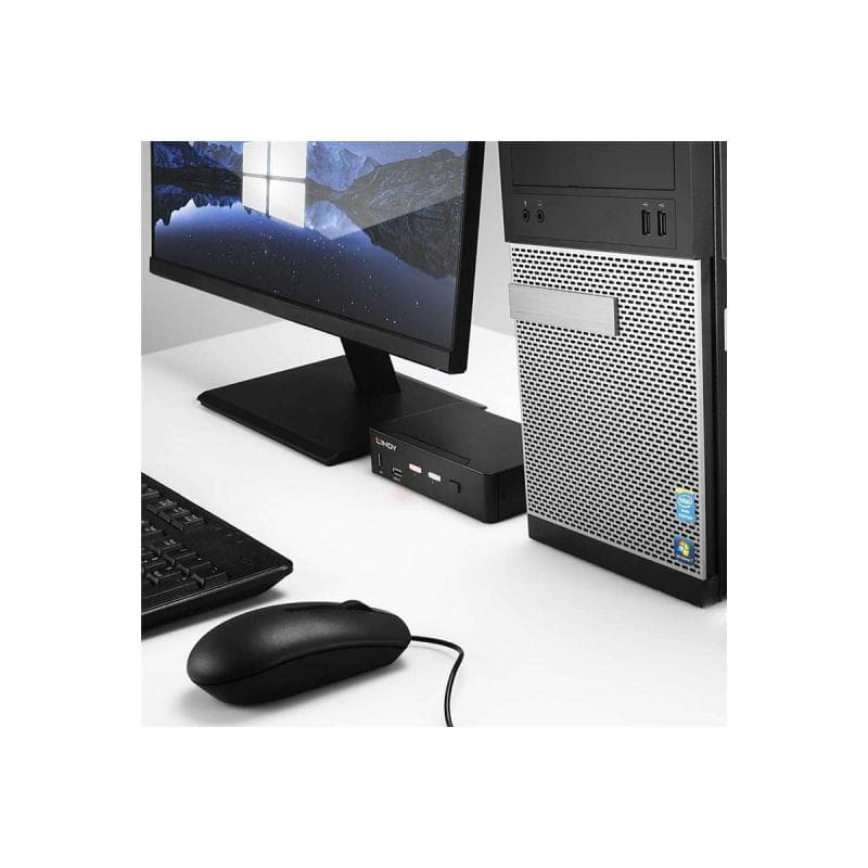 LINDY 2 Port DisplayPort 1.4 USB 3.0 KVM Switch