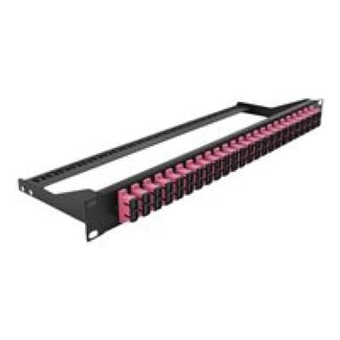 DELOCK 19? LWL Patchpanel 24 Port SC Duplex violett