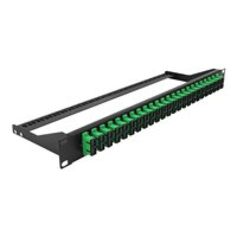 DELOCK 19? LWL Patchpanel 24 Port SC Duplex grün