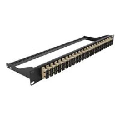 DELOCK 19? LWL Patchpanel 24 Port SC Duplex beige