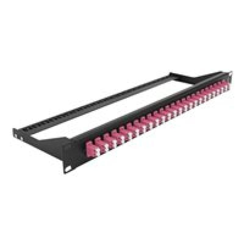 DELOCK 19? LWL Patchpanel 24 Port LC Duplex violett