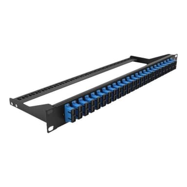 DELOCK 19? LWL Patchpanel 24 Port SC Duplex blau
