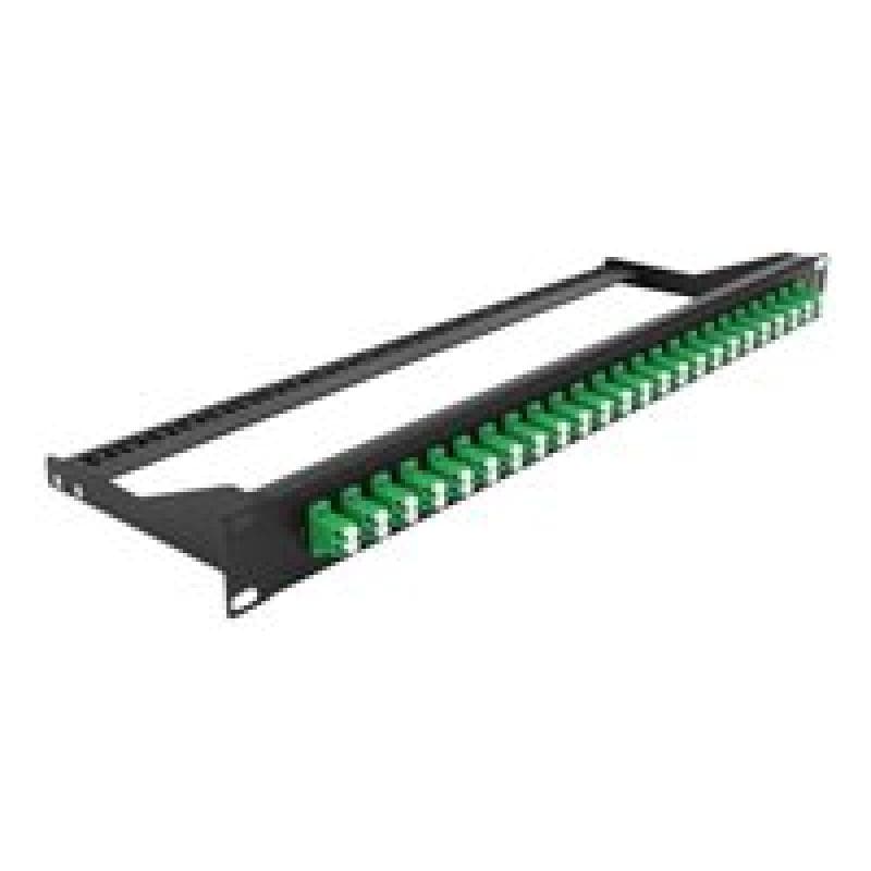 DELOCK 19? LWL Patchpanel 24 Port LC Duplex grün