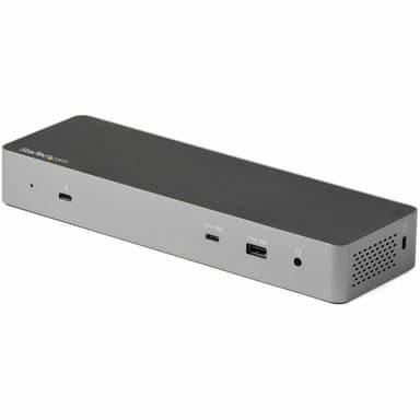 STARTECH.COM Thunderbolt 3 Dock mit USB-C Host-Kompatibilität - Dual 4K 60Hz DP 1.4 HDMI - 8K - 96W