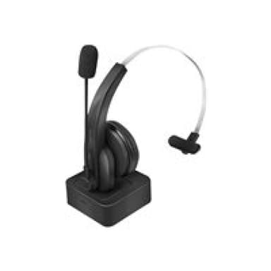 LOGILINK Bluetooth Headset, Mono, with charging stand