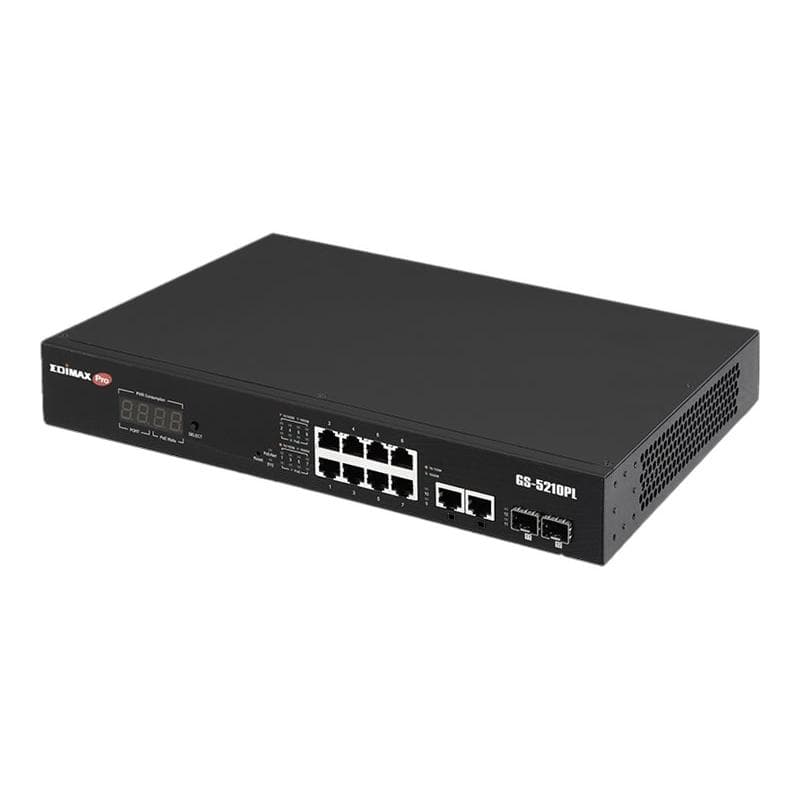 EDIMAX Switch EDIMAX 12x GE GS-5210PL