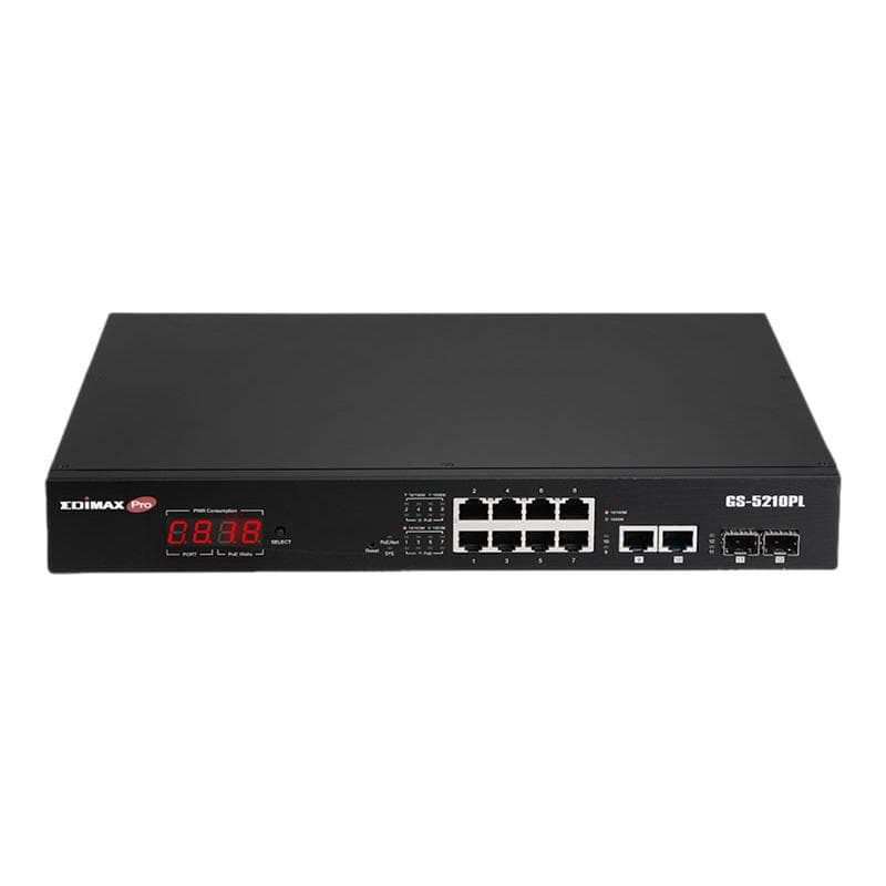 EDIMAX Switch EDIMAX 12x GE GS-5210PL