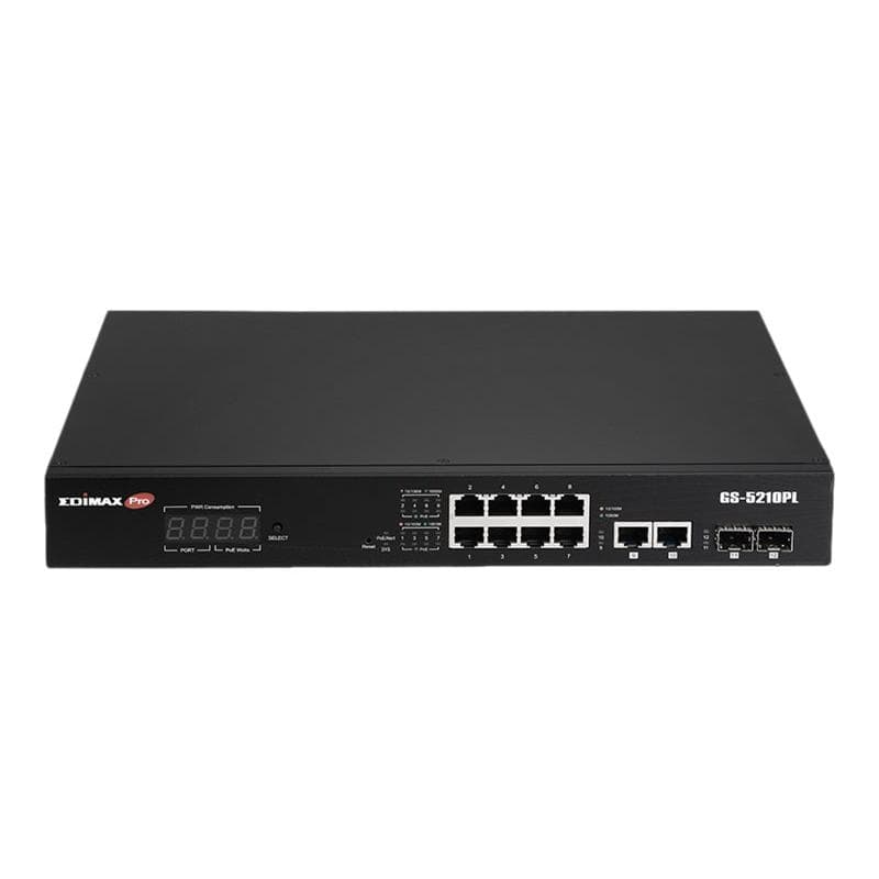 EDIMAX Switch EDIMAX 12x GE GS-5210PL