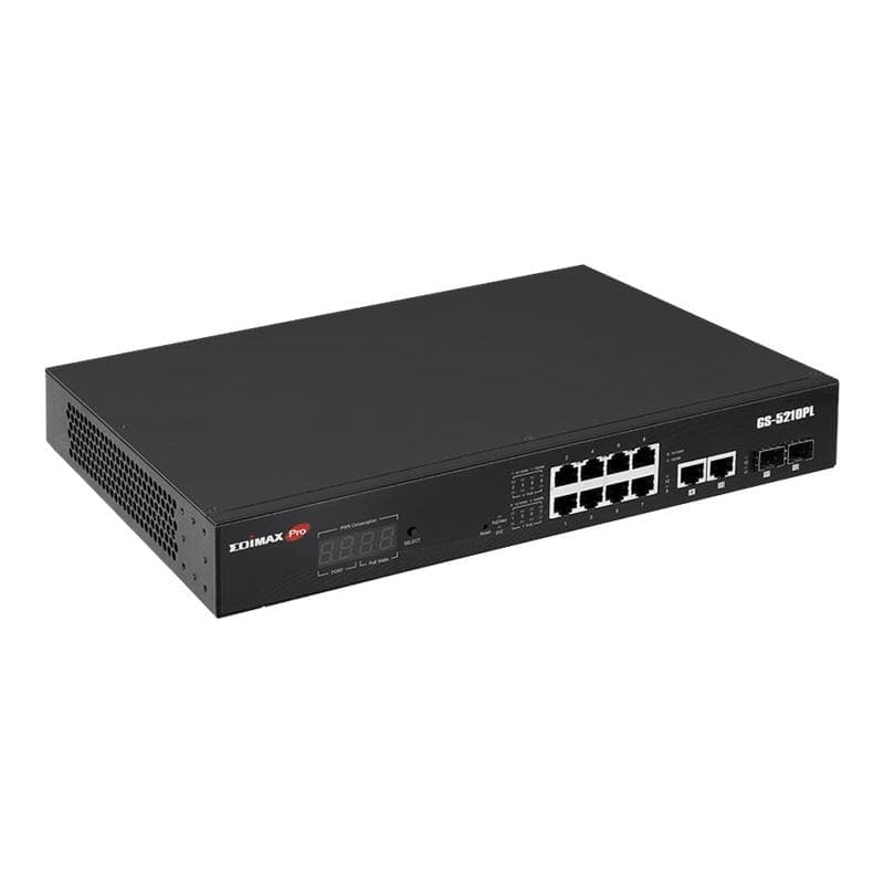 EDIMAX Switch EDIMAX 12x GE GS-5210PL