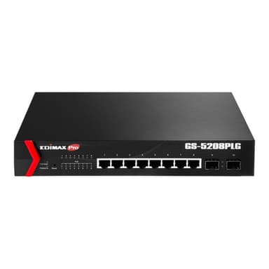 EDIMAX Switch EDIMAX Pro 8x GE GS-5208PLG V2 (POE)