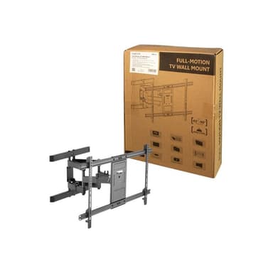 LOGILINK TV Wall mount, 43″-90″, tilt +3°-15°,swievel +-60°, 428mm