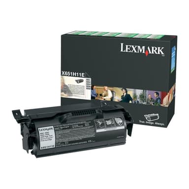 LEXMARK Schwarz Tonerpatrone LRP