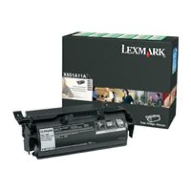 LEXMARK Schwarz Tonerpatrone LCCP, LRP