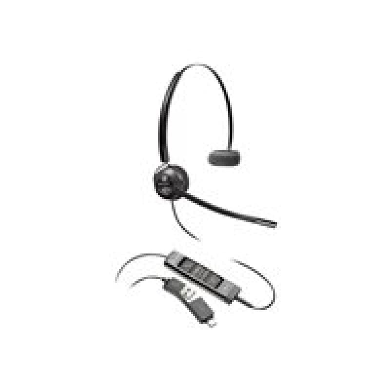 POLY Headset EncorePro 545 konvertibel USB-A