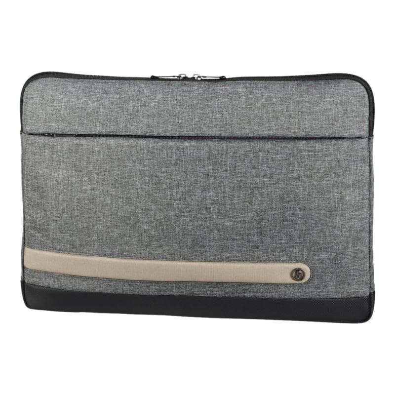 HAMA Laptoptasche Terra Kunstfaser grau